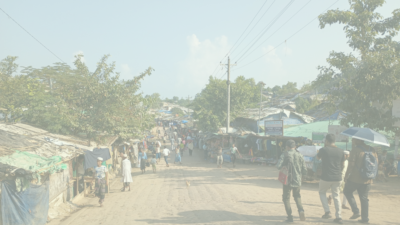 A street in Cox's Bizaar